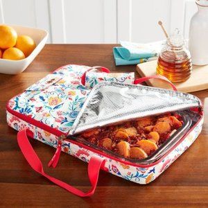 The Pioneer Woman Maize Insulated Bakers Foldable Tote